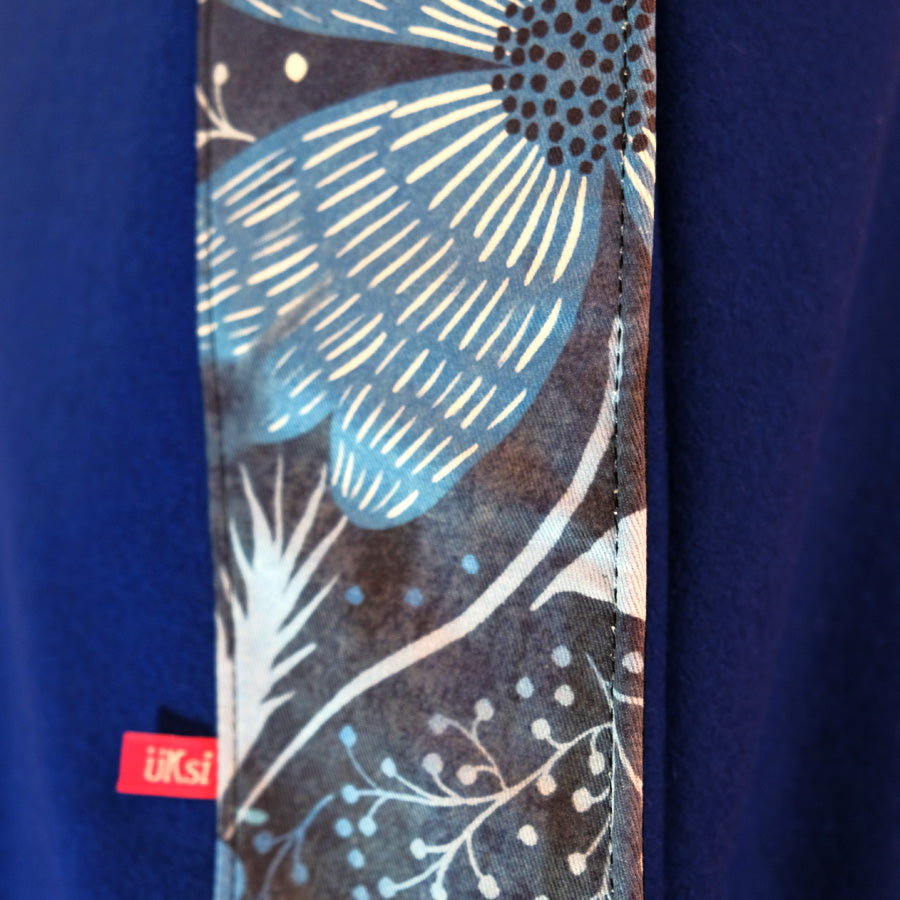 Blue Shibori Flower